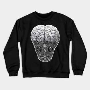 The Metaluna Mutant (Black & White Version) Crewneck Sweatshirt